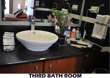 Attached Bathroom in 4 BHK Apartment at Greater Kailash ii – for Rent