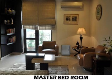 Living Room in 4 BHK Apartment at Greater Kailash ii – for Rent