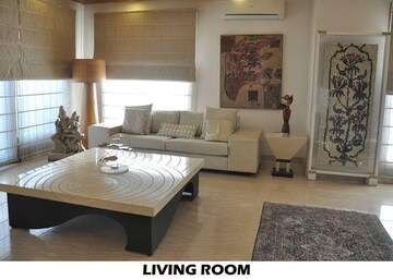 Living Room in 4 BHK Apartment at Greater Kailash ii – for Rent