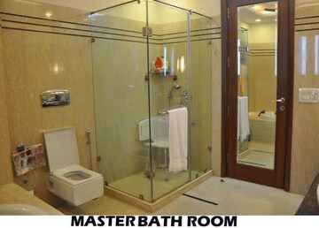 Bathroom in 4 BHK Apartment at Greater Kailash ii – for Rent