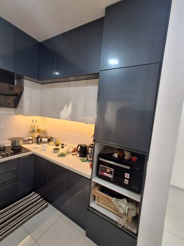 Kitchen in 2 BHK Apartment at Godrej Aqua, International Airport Road – for Rent