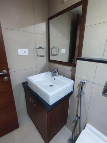 Bathroom in 3.5 BHK Apartment at Godrej United, Whitefield – for Rent