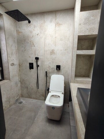 Bathroom in 2 BHK Apartment at Lalani Grandeur, Goregaon East – for Rent