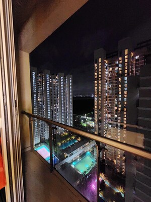 Balcony in 4 BHK Apartment at B & M Atlantis, Ghansoli – for Sale