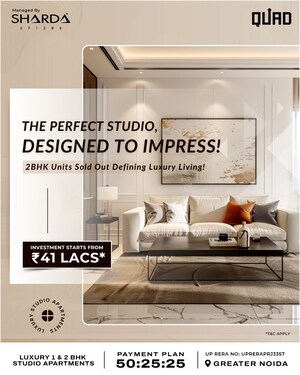 Master Bedroom in 1 RK Apartment at Sharda NTPC Anandam Plaza, Chi Ii Greater Noida – for Sale