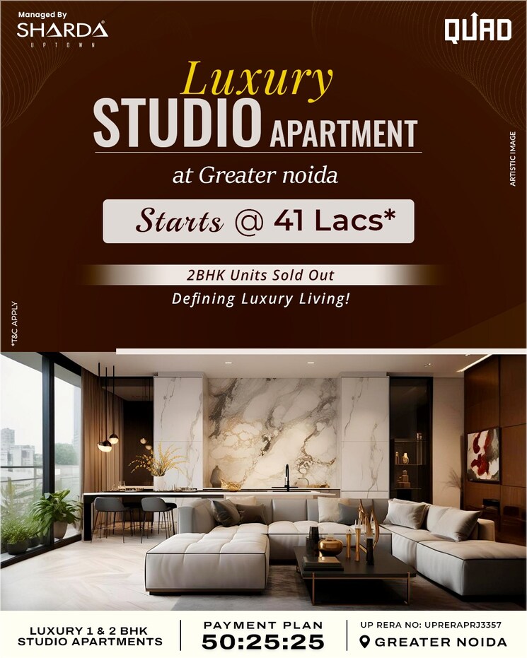 Master Bedroom, sharda-ntpc-anandam-plaza 1 RK 550 Sq.Ft. Apartment In Chi Ii Greater Noida Greater Noida 8422873