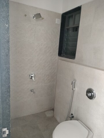 Bathroom in 3 BHK Apartment at Shapoorji Pallonji Epsilon, Kandivali East – for Rent