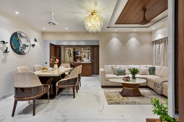 Living Room in 3 BHK Apartment at RNA NG Eclat, Andheri West – for Rent