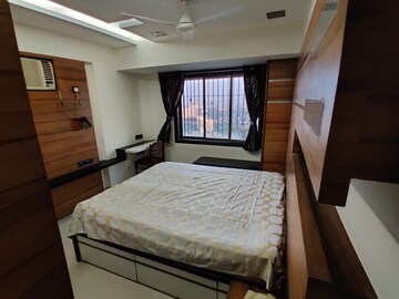 Bedroom in 3 BHK Apartment at Padmavati Trikutta Towers CHS, Powai – for Rent