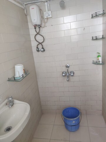 Bathroom in 2 BHK Apartment at Sector 3 Charkop – for Rent