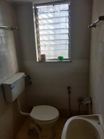Bathroom in 2 BHK Apartment at Sector 3 Charkop – for Rent