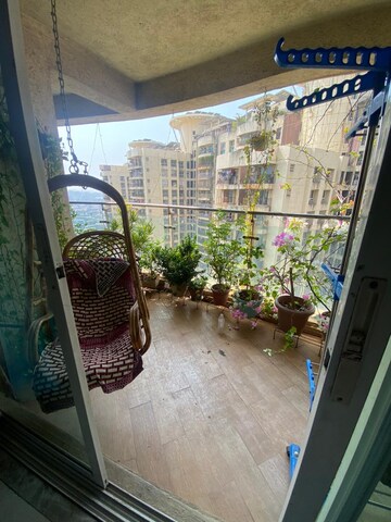 Balcony in 2 BHK Apartment at Tulipia And Tilia Apartment, Chandivali – for Rent