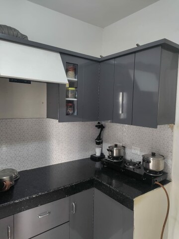Kitchen in 2 BHK Apartment at SG Grand, Raj Nagar Extension – for Rent