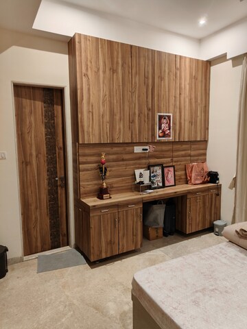 Bedroom in 3 BHK Apartment at Enpar Lotus 101 Worli Residences, Lower Parel – for Rent