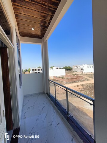 Balcony in 4 BHK Independent House at Vinayak Residency Shri Kishanpura, Shri Kishanpura – for Sale