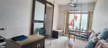 Living Room in 1.5 BHK Apartment at Shree Satya Shankar Residency, Manpada – for Sale