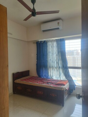 Bedroom in 3 BHK Apartment at Runwal Eirene, Balkum Pada – for Rent