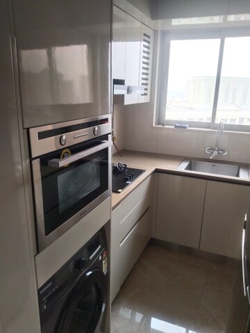 Kitchen in 1 BHK Apartment at Hiranandani Regent Hill, Powai – for Rent