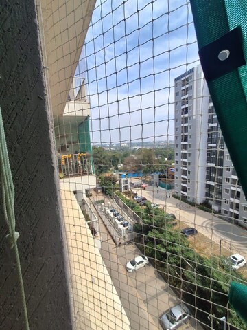 Balcony in 2 BHK Apartment at Godrej Aqua, International Airport Road – for Rent