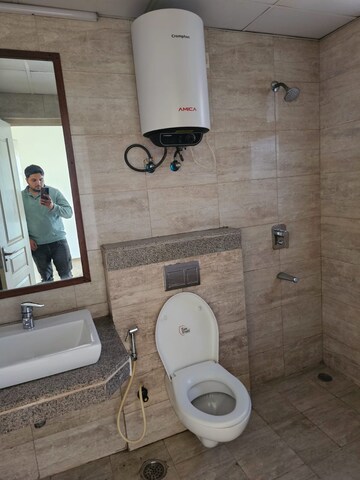 Bathroom in 2 BHK Apartment at Experion The Heart Song, Sector 108 – for Rent