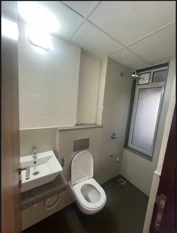 Bathroom in 2 BHK Apartment at Godrej Emerald, Ghodbunder Road – for Rent