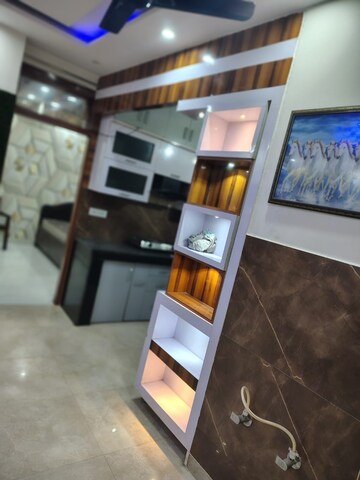 Staircase in 3 BHK Builder Floor at Dwarka Mor – for Rent