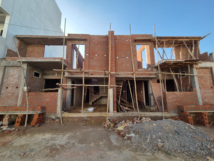 Exterior View, gomti nagar 3 Bedroom 1250 Sq.Ft. Villa In Gomti Nagar Lucknow 8424010