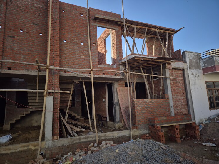 Exterior View, gomti nagar 3 Bedroom 1250 Sq.Ft. Villa In Gomti Nagar Lucknow 8424010