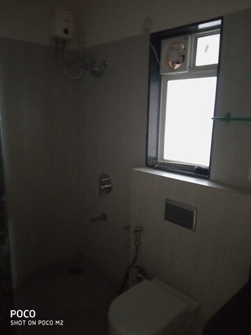 Bathroom in 3 BHK Apartment at Godrej Prime, Chembur – for Rent