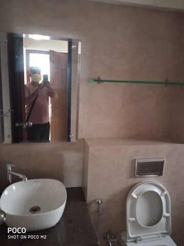 Bathroom in 3 BHK Apartment at Godrej Prime, Chembur – for Rent