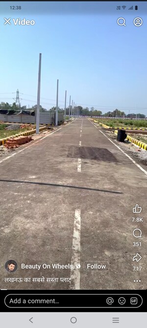  Plot – Exterior View View at Victory We, Sector 140a - for Sale