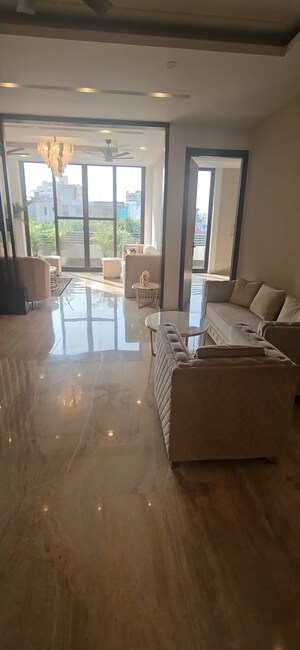 Kitchen in 4 BHK Builder Floor at Devindar Vihar, Sector 56 – for Sale