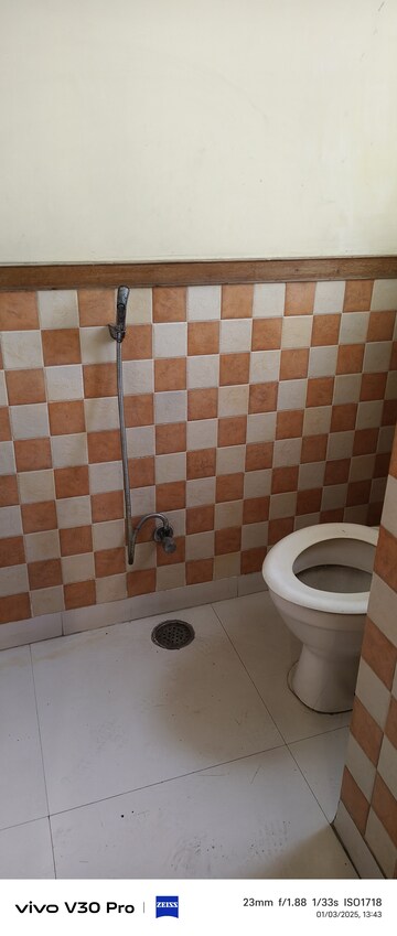 Bathroom in 3 BHK Apartment at Vasundhara Enclave – for Rent