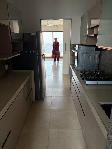 Balcony in 2 BHK Apartment at Shapoorji Pallonji Vicinia, Powai – for Rent