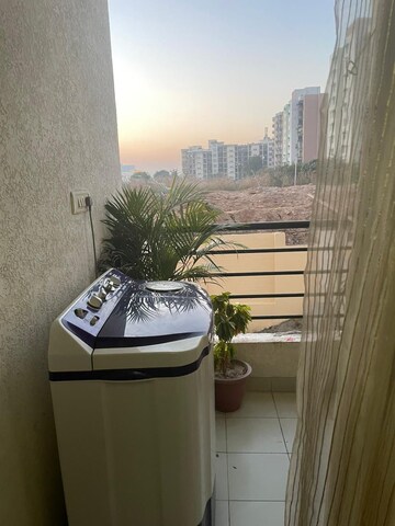 Balcony in 1 RK Apartment at Vip Road – for Rent
