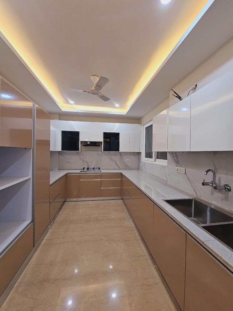 Kitchen, m3m-atrium 4 Bedroom 300 Sq.Yd. Builder Floor In Sector 57 Gurgaon 8424365
