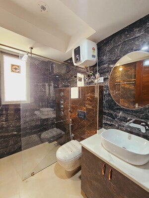 Living Room in 4 BHK Builder Floor at M3M Atrium, Sector 57 – for Sale