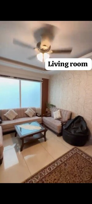 Living Room in 3 BHK Apartment at Motia Harmony Greens, Kishanpura – for Sale