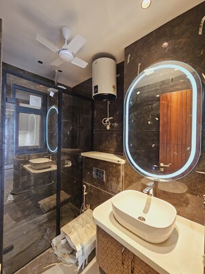 Living Room in 3 BHK Builder Floor at Settlers India, Sector 57 – for Sale