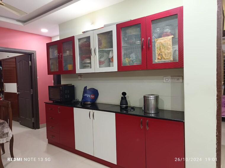 Kitchen, tarnaka 3 Bedroom 1950 Sq.Ft. Apartment In Tarnaka Hyderabad 8424450
