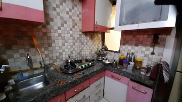 Kitchen in 2.5 BHK Apartment at Sahaj Solarium, Vasna – for Rent