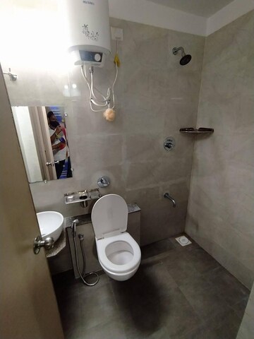 Attached Bathroom in 3 BHK Apartment at South Bopal – for Rent