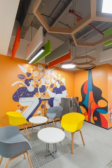 Team Area in  Co-working Space at Bhutani Etherea, Sector 90 – for Rent