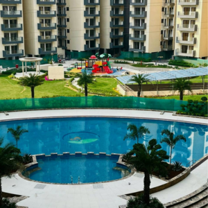 Swimming Pool in 3 BHK Apartment at Azeagaia Botanica, Vrindavan Yojna – for Sale