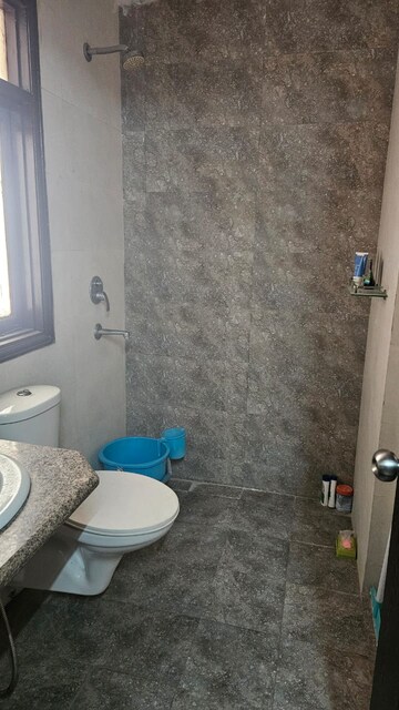 Bathroom in 4 BHK Apartment at Shri Sai Kripa Rainbow Apartments, Sector 43 – for Rent