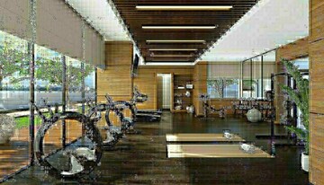 Gym in 2.5 BHK Apartment at Oberoi Realty Woods, Goregaon East – for Rent