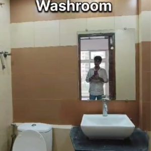 Bathroom in 2 BHK Apartment at Mahagun Mywoods, Sector 16c Greater Noida – for Sale