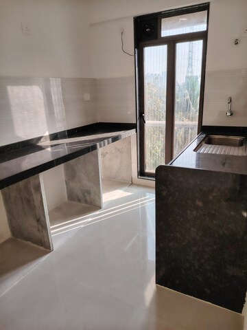 Kitchen in 2 BHK Apartment at Rustomjee Bella Phase 1, Bhandup West – for Rent