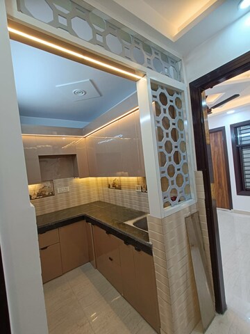 Kitchen in 3 BHK Builder Floor at Mansa Ram Park – for Rent