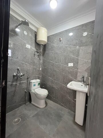 Bathroom in 3 BHK Builder Floor at Saket – for Rent